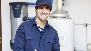 Man in work suit