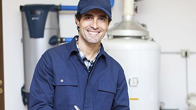Man in work suit